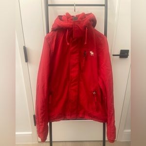 Abercrombie and Fitch Men’s Winter Puff Jacket with Hood